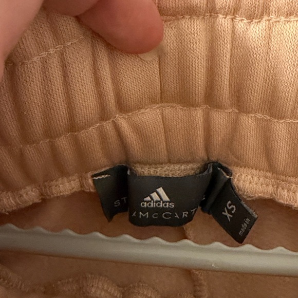 Adidas Stella McCartney Peach Sweatshirt (S) and Joggers (XS) Set - Picture 8 of 12